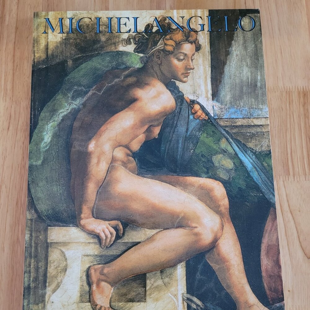Large Softcover Michelangelo Book
